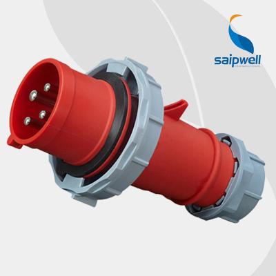 China SAIPWELL IEC IP67 Reefer Container Socket 4 Pin 400-450V 32A SP-2175 Industrial Socket for sale