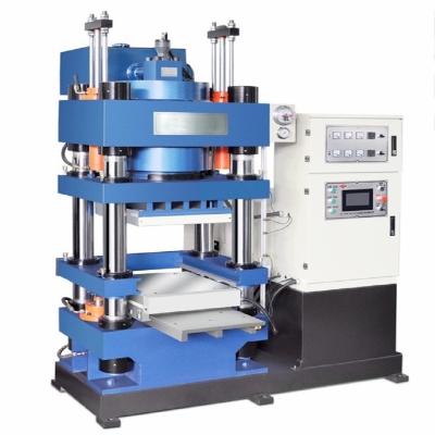 China Building Material Stores Car 300T Brake Pads Semi-automatic Production Machine-Back Metal First for sale