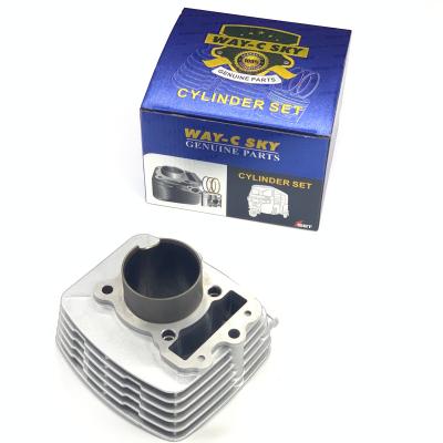 China Hot Sale Motorcycle Engine Parts Air Cooled Cylinder Block Kit Gasket Piston And Piston Rng For PIAGGIO TUKTUK for sale