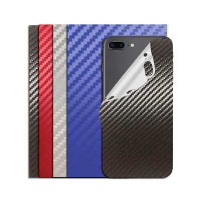 China Diy Film Form Smart Phone Back Sticker Peel Off 6D Carbon Fiber Sticker Phone Sheet Hydrogel Film Mobile Phone Skin Protective Stickers For Cutting Machine for sale