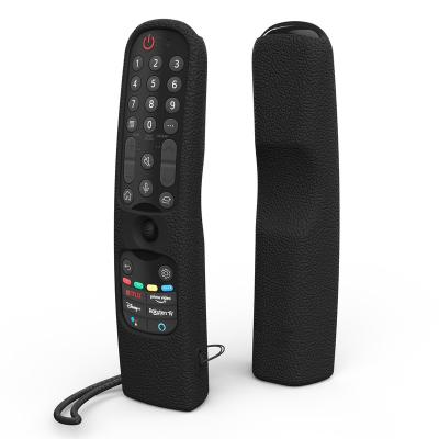 China Anti Fingerprint TV Shockproof AN-MR21GA AN-MR21GC L Remote Covers G TV Magic Remote Cover Waterproof Standing Design Silicon Case for sale