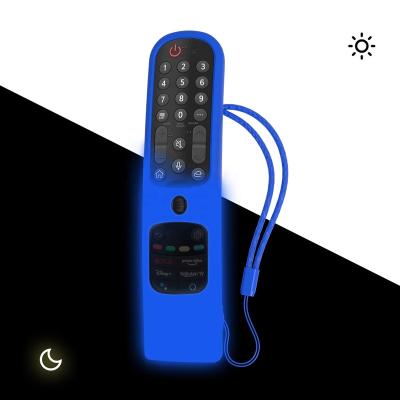 China Non-slip; Textured design; SIKAI Fluorescent Environmentally Friendly Washable Anti-lost Shockproof Cover Device For LG Smart TV Outdoor 2021 AN-MR21GA AN-MR21GC Magic Remote for sale