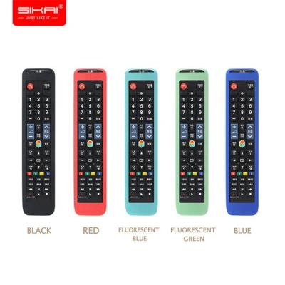 China Anti Slip SIKAI Protective Silicone Grain Case For Samsung AA59-00652A BN59-01178W BN59-01198Q Remote Cover For Samsung BN59-01178R/L Smart TV for sale