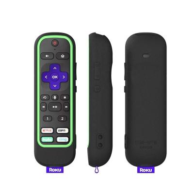 China SIKAI Shockproof Protect Case Silicone Cover For Roku Ultra 2020/2019 Outdoor For Roku Ultra 4800R 4670R RCS01R For ROKU Voice Remote Pro for sale