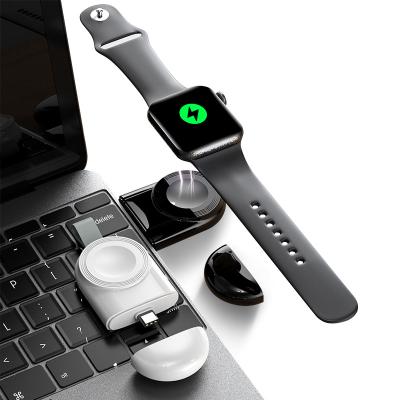 China Magnetic USB C Charging Wireless Magnetic Wireless Charger Portable Mini Apple Smart Watch Charger USB C Charger Apple Watch Charger For Iwatch 1 2 3 4 5 6 7 for sale