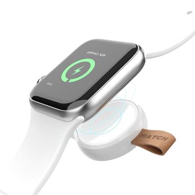 China Wireless Charger Case 2021 New Accessories Watch Wireless Charger Case For Apple Watch for sale