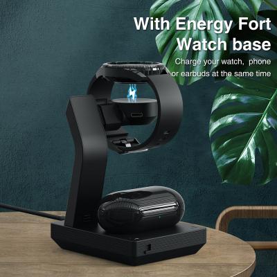 China Portable Smart Watch USB Charger for Samsung Galaxy Watch 4/4 Classic/2/Galaxy Type-C Active Watch 3 Dual Mode Charging for sale