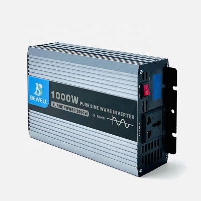 China Material Shell Power 1000w Inverter For Car AC 12v 24v 110v 220v Off Grid Power Inverter Home 3.64a Pure Sine Wave Inverter for sale