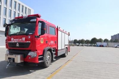 China JY120 HOWO Rettungsfeuerwehr schwerer Rettungsfeuerwasserfahrzeug 6 Personen zu verkaufen