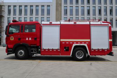 China PM80/SG80 Brandweer Reddingswagens Ladder Brandweermachine Howo Watertankwagen 19450KG Te koop