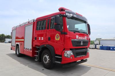 China PM80/SG80 HOWO escalera camiones de rescate del departamento de bomberos Sinotruk 8500MM en venta