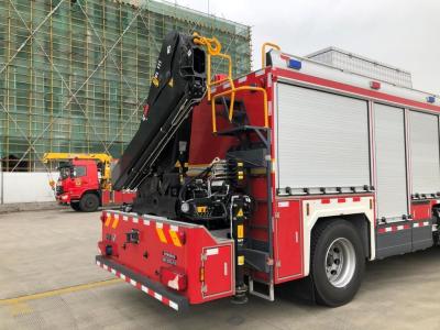 China JY100 8930mm Cisterna de bombeo Camiones de bomberos de emergencia Italia Fireco YZH4-5.18CFA en venta