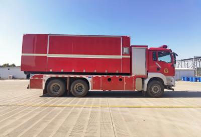 China QC300 Geräte kommerzielle Feuerwehrfahrzeuge Brandschutzfahrzeuge Shanteka ZZ5356V524MF1 zu verkaufen