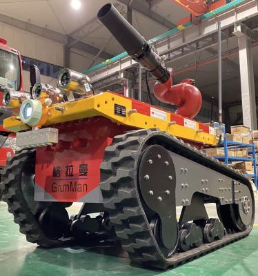 Cina RXR-MC80BD Robot automatico antincendio Robot di rilevamento incendio doppia linea in vendita