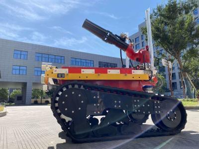 China RXR-MC80BD Robot de detección de incendios Ip67 Robot autónomo de combate a incendios en venta