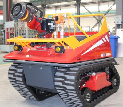 China RXR-M120D Roboter Feuerwehrmann 8,5 km/h Roboter Feuerwehrfahrzeug zu verkaufen