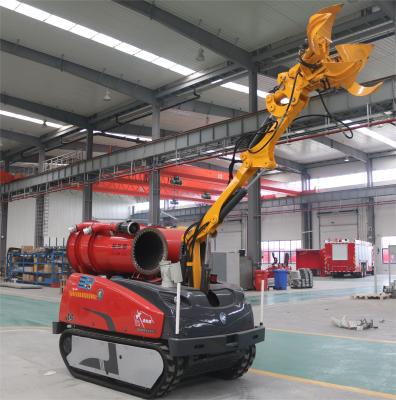 China RXR-JM200D Brandbestrijdingsrobot Auto 2650kg Automatische brandblusserrobot Te koop