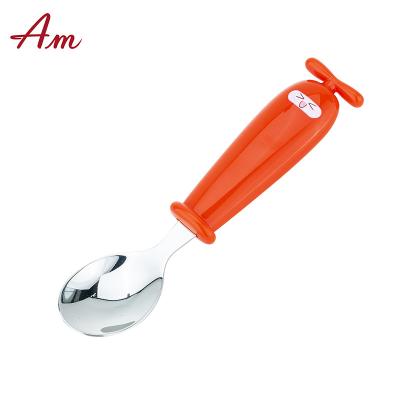 China Sustainable Hot Selling Cartoon Children's Meal Spoon , Western Stainless Steel Environmental Protection Meal Spoon for sale