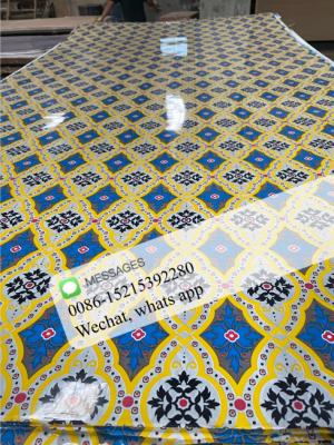 China HOT SELLING MODERN FLOWER NEW DESIGN PLYWOOD FACTORY DECORATIVE PAPER COVERED for sale