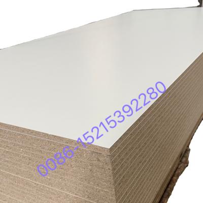 China Warm white moisture proof melamine particle board for sale