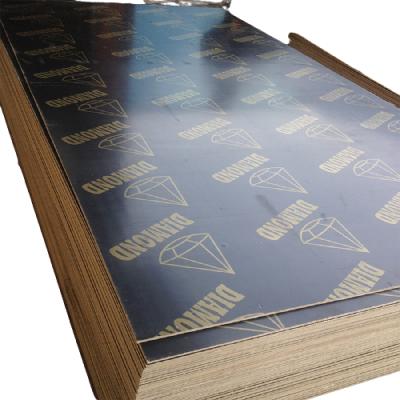 China Modern 18mm Phenolic Black Film Faced Plywood For Construction for sale