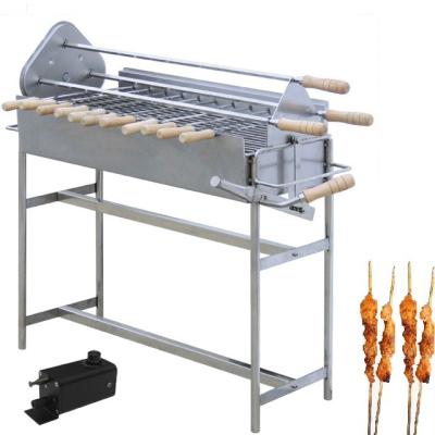 China Hot Sale Easily Assembled Rotary Charcoal BBQ Grill for sale