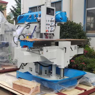 China Machinery repairs workshop X5750A universal digital readout swivel head milling machine price for sale