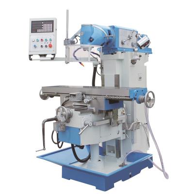 China XL6230C Machinery Repair Shops Metal Work Manual Metal Milling Universal Pivot Head Milling Machine for sale