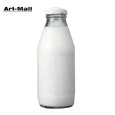 China Professional Beverage Manufacturer-Supplier Clear 1 Liter Milk Glass Transparent Bottle for sale