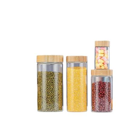 China Promotional 150ml 250ml 700ml Sustainable Household Kitchenware Storage Sealed Cooking Glass Mason Jar for sale