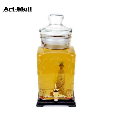 China 2020 Hot Selling Eco - Friendly Exquisite Wholesale Glass Apothecary Jars for sale