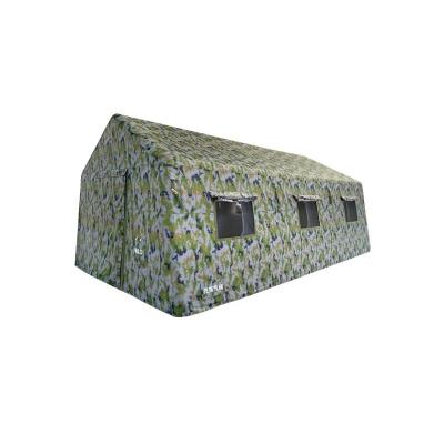 China Aosener 30 sqm inflatable tent portable military inflatable tent straight bracing type military tent for sale for sale