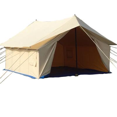 China Aosener New Products 4 Man Fly Double Fold Refugee Tent Family Tent Straight Tying Type Double Tent For US Use for sale