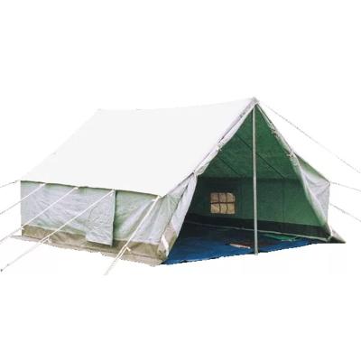 China Aosener Disaster Relief Shelter Water Proof Double Fly Tent Water Proof Double Fly Tent Straight Tying Type for sale