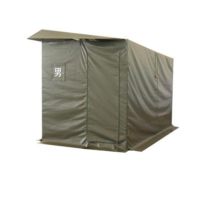 China Straight Bracing Type Aosener 4 People Toilet Tent Waterproof Canvas Tent Military Tent For Sale for sale