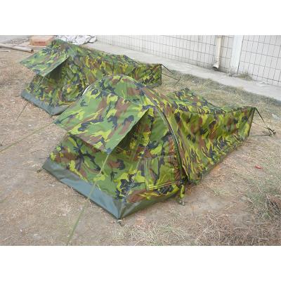 China Direct portable heavy duty tent 1-2 people tent 1-2 people heavy duty camouflage/field game Aosener factory mobiflex tent for sale