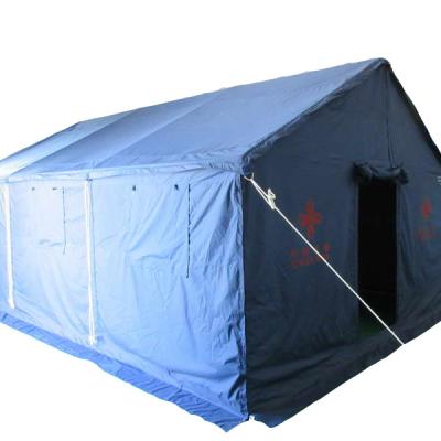 China Straight Bracing Type 24 Square Meters Waterproof Fireproof Relief Tent for sale