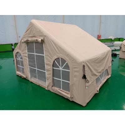 China Diagonal Bracing Type Aosener Inflatable Camping Tent One Bed Room Family Tent for sale