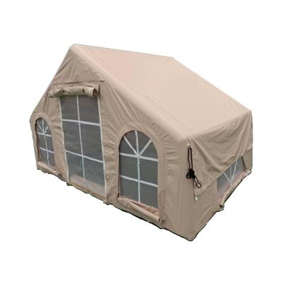 China Diagonal tying type Aosener new design most popular OEM acceptable inflatable camping tent with inflation pump for sale for sale