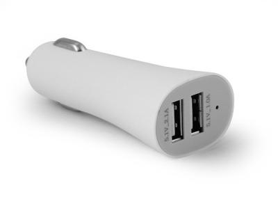 China High Conversion Efficient Dual Port Apple Car Charger For Iphone 6 6 Plus /  Camera for sale