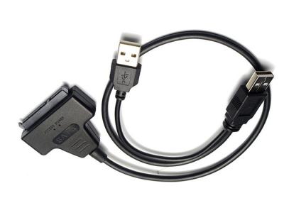 China Portátil velocidade de 2,5 dados alta de transferência do cabo do adaptador de USB do caso do disco rígido da polegada à venda