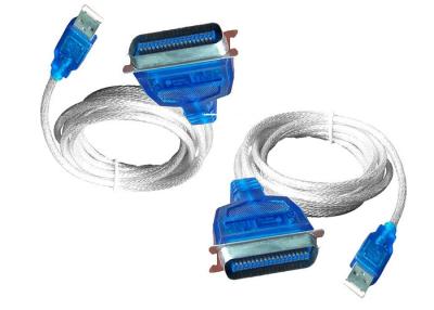 China Cable del adaptador del chipset USB de CH340S IC, longitud de Calbe el 180CM del adaptador de impresora en venta