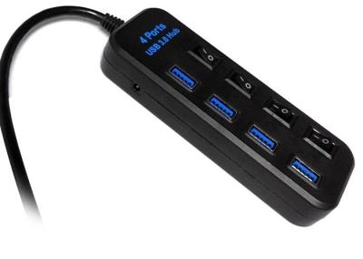 China Tablet Laptop Usb Hub A Ports USB 3.0 HUB Adapter 5Gbps Transfer Speed for sale