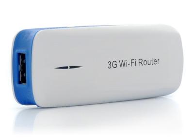 China 150M Cell Phone Smart 3G Pocket Wireless Router -10°C - 30°C Storage Temperature for sale