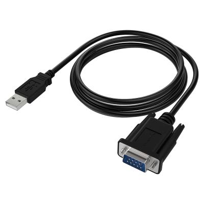 中国 OEM PL2303 IC のチップセットが付いている連続 DB-9 RS-232 USB のアダプター ケーブル 販売のため