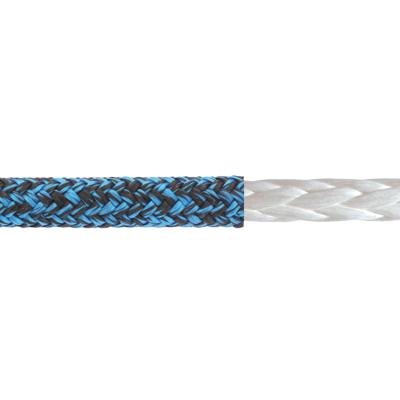 China Good Abrasion Sailing Rope RACING LINE with 12 Strand Treated Ralon Core and Polyester Cover for sale