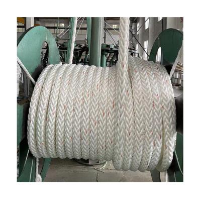 China High Quality Commercial Polypropylene Navy 12 Strands Polypropylene Filament Boards Mooring Rope for sale