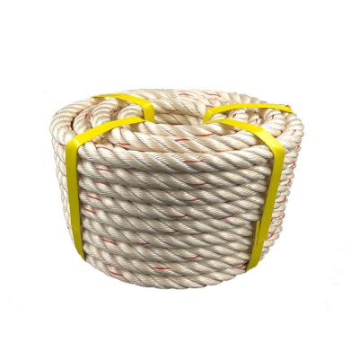 China High Strength 3 Rope Or 4 Rope PP Danline Twisted Bundling Rope For Fishing Net Marine for sale