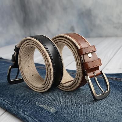 China Factory direct sales high quality wholesale lengthened waist oversized jeans buttoned belt leather belts for men's vintage for sale