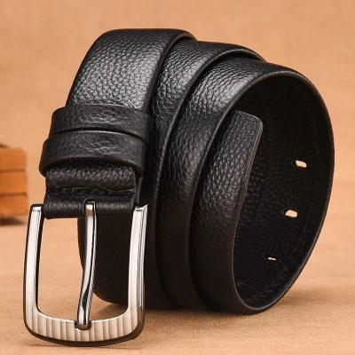 China 2023 new high quality leisure needle buckle belt wear resistant and scratch resistant luxury belts for men genuine leather for sale